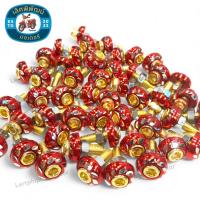 ราคา น็อตซาลาเปากัดลาย เบอร์ 10 หัวหกเหลี่ยม น็อตทอง น็อตซาลาเปา อะไหล่มอไซด์ อุปกรณ์ตกแต่ง น็อตชุดสี มีหลายสีให้เลือก (22252877022)