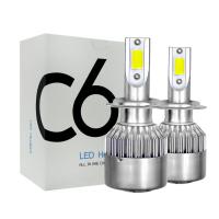 ราคา ไฟหน้ารถยนต์ C6 H11 LEDแสงสีขาว 1คู่ ไฟหน้ารถยนต์ C6 LED แสงสีขาว H1 36W 6000Kราคาพิเศษ มือ 1 C6 H11 LED HEADLIGHT 2 PCS (22105062138)