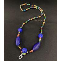 ราคา สร้อยคอลูกปัดโบราณ ลูกปัดหินสี โทนสีเดียวกัน 24 (12220004259)