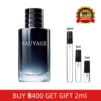ราคา น้ําหอมแท้ 100 Sauvage EDT EDP Elixir 2ml 5ml 10ml น้ําหอมพกพา น้ำหอมติดทนนาน24 น้ําหอมชาย (22045021784)