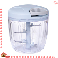 ราคา เครื่องบดอาหาร ที่บดกระเทียม ใช้งานง่ายประหยัดเวลาและแรสามารถตัดส่วนผสมอาหารได้หลากหลาย ไม่ต้องใช้ไฟฟ้า ง่ายต่อการทำความสะอาดและการใช้งาน เครื่องปั่นมือดึง (22207212876)