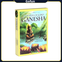 ราคา ไพ่ยิปซี ไพ่ทาโรต์ พร้อมส่ง New 78 Deck Whispers Of Lord Ganesha Tarot ไพ่ยิปซีการ์ตูนน่ารัก (22298669652)