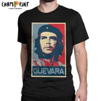 ราคา ย้อนยุคเสื้อยืดคอกลม ผ้าฝ้าย พิมพ์ลายโปสเตอร์ Che Guevara Hope สําหรับผู้ชาย ไซซ์ 4XL 5XL 6XLS 5XL (21722734045)