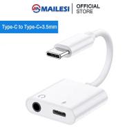 ราคา MAILESI สายแปลงหูฟังพร้อมชาร์จ ชาร์จไปคุยสายไป 2in1 dual lightning to lightning lightning lightning to lightning 3 5 Type c to Type c 3 5 Type c to 3 5 Audio Charge Adapter เหมาะสำหรับiPhoneSAMSUNG (2