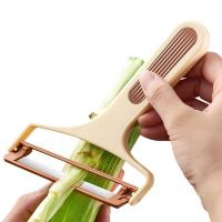ราคา Vegetable Peeler Stainless Steel Fruit snd Vegetable Peeler Reusable Vegetables Fruit Stainless Steel Cutter for Onion Tomato Carrot Cucumber good (20914035272)