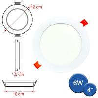 ราคา โคมฝังฝ้า Panel Light LED 6W 9W 12W 18W 24W ทรงกลม เหลี่ยม มีแสงขาว เปลี่ยน โคมฝังฝ้าติดเพดาน ไฟดาวน์ไลท์ LED (22237565820)