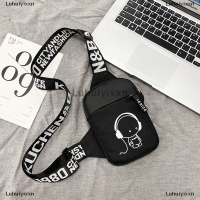 ราคา Luhuiyixxn กระเป๋าสะพายไหล่ชายกันน้ำกระเป๋าแมสเซนเจอร์ขนาดเล็กกระเป๋าสะพายข้างทรงสี่เหลี่ยมสำหรับผู้ชาย (22300150383)