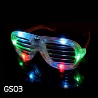 ราคา แว่นตาปาร์ตี้ แว่นตามีไฟ แว่นตาอวกาศไฟกระพริบ ไฟLED ไฟเรืองแสง (21177953907)