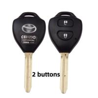 ราคา เก็บเงินปลายทาง กรอบกุญแจรีโมทTOYOTAโตโยต้า Vios Yaris Vigo Innova Camry แบบ 2 4 ปุ่ม (21571398036)