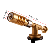 ราคา หัวพ่นไฟ หัวพ่นแก๊ส สำหรับแก๊สกระป๋อง MASTER TORCH หัวเป่าแก๊ส หัวเบิร์นอาหาร ให้ความร้อนสูง 1300 องศา สำหรับทำอาหาร แคมปิ้ง (22404080201)