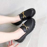 ราคา รองเท้าโลฟเฟอร์ส้นหนาสไตล์ใหม่สำหรับผู้หญิง (21806024560)