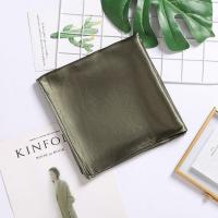 ราคา ขาวดำสีบริสุทธิ์ผ้าพันคอผ้าไหม90 90ซมผ้าซาตินผ้าพันคอสี่เหลี่ยมผืนใหญ่สีธรรมดา Tudung Baทองคำขาวผ้าพันคอผ้าไหมสีทึบ (11760749213)