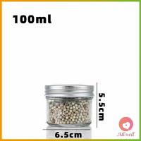 ราคา AW ขวดโหลแก้วกลม ฝาเกลียว 500 ml โถแก้วใส มีฝาปิด (21680291349)