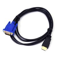 ราคา อะแดปเตอร์แปลง HDMI เป็น VGAสายแปลงสัญญาณวิดีโอ HDMI HD 1 8 P ตัวผู้เป็น VGA ตัวผู้สำหรับพีซีแล็ปท็อปยาว1080เมตร (13303893983)