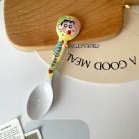 ราคา ช้อน ช้อนซุป Crayon Shin chan เมลามีนช้อน ช้อนซุป ช้อนส้อมเด็ก ลายการ์ตูน sanrio ช้อน (22375915193)