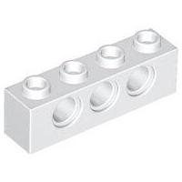 ราคา Lego Technic part ชิ้นส่วนเลโก้ No 3701 Technic Brick 1 x 4 with Holes (17889450862)