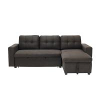 Koncept Furniture โซฟาผ้าเข้ามุม ขนาด 231x147x85 ซม. รุ่น SONYA