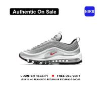 ราคา ใหม่และแท้ Nike Air Max 97 Silver Gray รองเท้ากีฬา 884421 001 รับประกัน 1 ปี (21826320079)