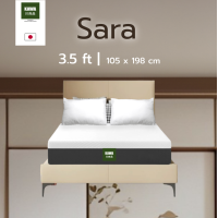 ราคา Kawa ที่นอนยางพาราเสริมพ็อกเก็ตสปริง รุ่น Sara หนา 9 นิ้ว คืนตัวเร็ว ไร้เสียงรบกวน (22405309626)
