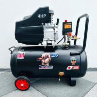 ราคา Handyman ปั๊มลม ถังลม ปั๊มลมโรตารี่ 50 ลิตร 4 แรงม้า รุ่น HM 50L แรงดัน 8 บาร์ 140 psi มอเตอร์ทองแดงแท้ 100 (22200947184)