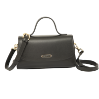 ราคา Louis Fontaine กระเป๋าถือ สายสะพายยาว รุ่น ELINA สีดำ (21993127647)