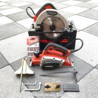 ราคา Maktec รับประกัน 6 เดือนเต็ม Maktec เลื่อยวงเดือน 7 นิ้ว รุ่น MT583 1050W กบไฟฟ้า 3 นิ้ว รุ่น MT191 กำลัง 580W หน้ากว้าง 82mm กินไม้ลึกได้ 2mm พร้อมใบตัด Makit (22138729533)