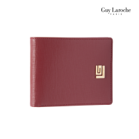 ราคา Guy Laroche กระเป๋าสตางค์พับสั้น รุ่น SUBERBAN สีแดงมารูน AGP0027 (21597451358)