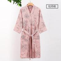 ราคา ชุดคลุมอาบน้ำสไตล์จีนแบบใหม่สำหรับผู้ใหญ่ชุดคลุมนอนผ้าสาลูผ้าฝ้ายแท้ไซส์ใหญ่สำหรับผู้หญิงชุดนอนผู้ชายชุดคลุมอาบน้ำชุดคลุมอาบน้ำซับน้ำสามารถสวมใส่ได้ (19979963346)