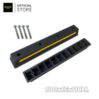 ราคา แถบยางกั้นรถ ยางหยุดรถ rubber wheel stop สำหรับที่จอดรถ ยางกั้นล้อ ยางห้ามล้อ (21804653238)