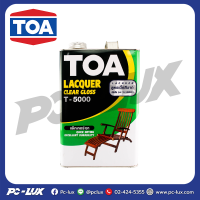 ราคา TOA แลคเกอร์เงา รุ่น T5000 ขนาด 1 แกลลอน สีใส (21551845208)