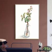 ราคา รูปภาพตกแต่งบ้าน รูปภาพพิมพ์ผ้าแคนวาส สินค้าพร้อมกรอบ ภาพวาดดอกไม้ ภาพแขวนผนัง รูปภาพตกแต่งบ้าน กรอบพีวีซี (21714027603)