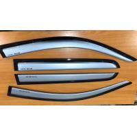 ราคา กันสาด TOYOTA REVO ROCCO 2015 2020 4 ประตู สีเงินขอบดำ (1340460637)