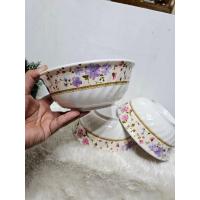 ราคา ชุดจาน ชาม เมลามีน ซุปเปอร์แวร์ ลายฟลอร่าริม สินค้ามหกรรม Superware (20102729488)