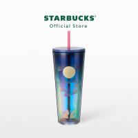 ราคา Starbucks Couple Astro Bunny in Cosmos Cold Cup 24oz ทัมเบลอร์สตาร์บัคส์พลาสติก ขนาด 24ออนซ์ A11157037 (22273534637)