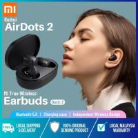 ราคา Xiaomi Redmi Earbuds Basic Airdots S Airdots หูฟังบลูทูธ TWS Mi True Wireless Bluetooth Earphone บลูทู ธ หูฟังสเตอริโอบลูทู ธ 5 0 เบสหูฟังกับไมค์แฮนด์ฟรี VIVO Samsung huawei (14401911806)