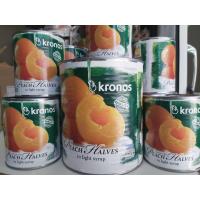 ราคา KRONOS IN LIGHT SYRUB พีชครึ่งผล ขนาด 3 กิโลกรัม KRONOS PEACH HALVES IN LIGHT SYRUB 3 Kg (10397915487)