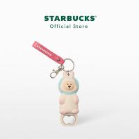 ราคา Starbucks Bearista Bear Silicone Astro Bunny Opener Keychain พวงกุญแจตุ๊กตาหมีสตาร์บัคส์ A11156000 (22285754390)