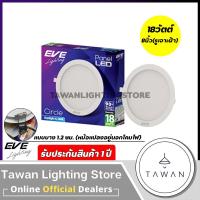 ราคา EVE โคมไฟดาวไลท์แอลอีดีฝังฝ้า พาแนลแอลอีดี รุ่น Panel Slim แบบกลม แบบเหลี่ยม Downlight LED 6W 9W 12W 15W 18W (21628500260)