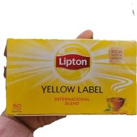 ราคา ชาลิปตัน Lipton yellow label tea แบบซอง ขนาด 25 100 ซอง (22167275220)