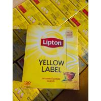 ราคา Lipton Yellow label tea ลิปตันชาผงชนิดซอง ของแท้ 100 ขนาด100 ซอง 25 ซอง (22105109662)