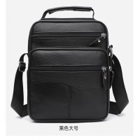 ราคา กระเป๋าผู้ชายหนังแท้กระเป๋าแบรนด์ฮิตแนวธุรกิจอเนกประสงค์กระเป๋าเป้สะพายไหล่เดียวหนังวัวแบบลำลองกระเป๋าสะพายข้างผู้ชาย (21151858353)