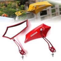 ราคา GIO Store จัดส่งในพื้นที่ 1 คู่ Universal รถจักรยานยนต์ 8 10 มม ด้านหลังกระจกมองข้างมอเตอร์ไซด์จักรยาน Scooter (9691095655)