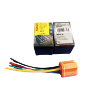 ราคา Bosch แท้ รีเลย์ 5 ขา 12V และ 24V 30A สำหรับรถยนต์ทุกรุ่น และ ปลั๊กเสียบ สายไฟ (19463824536)