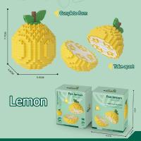 ราคา ส่งเร็ว บล็อกตัวต่อ ของเล่นตัวต่อ ลายผลไม้ อะโวคาโด กล้วย ส้ม มะนาว ผลไม้ ทุเรียน แตงโม (21702789764)