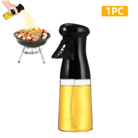 ราคา 200ml Oil Sprayer for Cooking Refillable Olive Oil Dispenser Spray Versatile Vinegar Bottle Air Fryer Kitchen BBQ Salad Baking (17696264936)