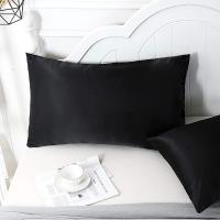 ราคา ปลอกหมอน ปลอกหมอนซาติน ปลอกหมอนใหญ่ ผ้าไหมซาติน นุ่ม Pillowcase ป้องกันไรฝุ่น เซ็ตคู่ 2 ชิ้น ขนาด 51x76 ซม Thejoyful (21736559553)