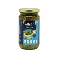 ราคา CIRIO PESTO SAUCE 190 g ซีรีโอ้ เพลสโต้ซอส ใบโหระพาสับละเอียด ผสมเมล็ดสนและปรุงรส นำเข้าจากอิตาลีแท้ๆ 100 ขนาด 190กรัม (7205998344)