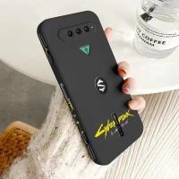 ราคา GZUSS Black Shark 4 Pro 4S Pro 5 Pro 5RS Cyberpunk ฝาแบบนิ่มที่เป็นซิลิโคนเหลวเคสนิ่มใส่โทรศัพท์เกมสุดชิคขอบด้าน (21052849406)