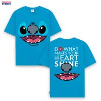 ราคา T shirt Disney 100 Years Of Wonder Men Women T Shirt Stitch Pooh Green Man เสื้อยืดดิสนีย์100 ปีสติทซ์หมีพูห์และกรีนแมน (21680992919)