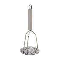 ราคา Stainless Steel Potato Masher with Handle for Creamy Mashed Potato Vegetable Fruit a of Foods Kitchen Tools (22147935329)
